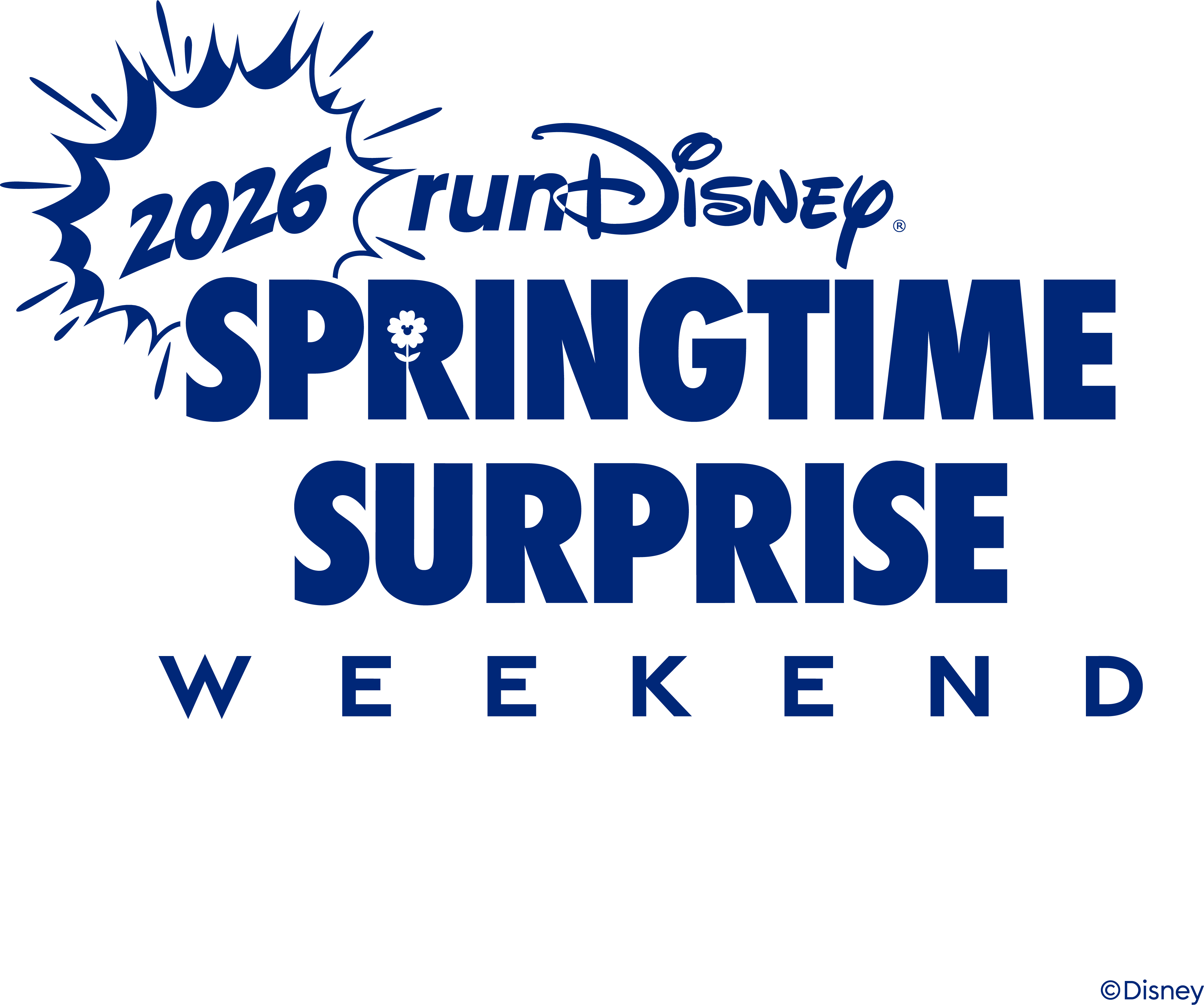2026 runDisney Springtime Surprise Weekend logo