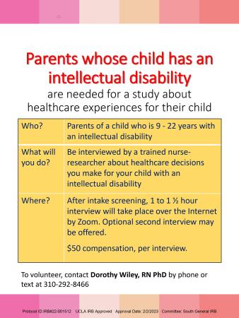 Healthcare Experiences of Children and Young Adults with Intellectual Disability
