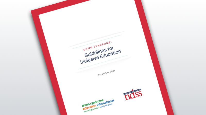 Inclusive Education Guidelines (cover)