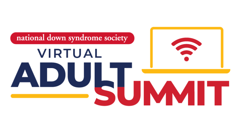 National Down Syndrome Society Virtual Adult Summit logo