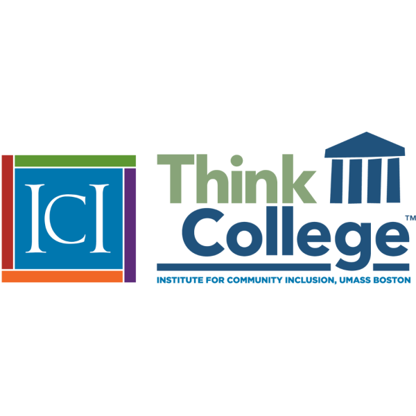 Think College- Institute for Community Inclusion, UMASS Boston logo. 