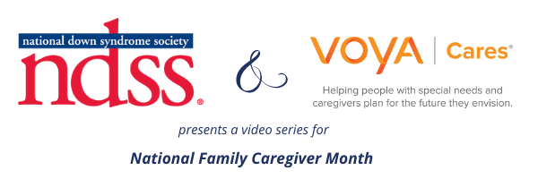 Sponsor logos | NDSS & Voya Cares