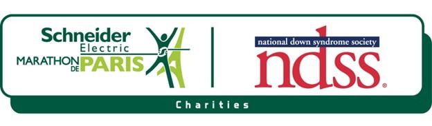 paris marathon logo and ndss logos together