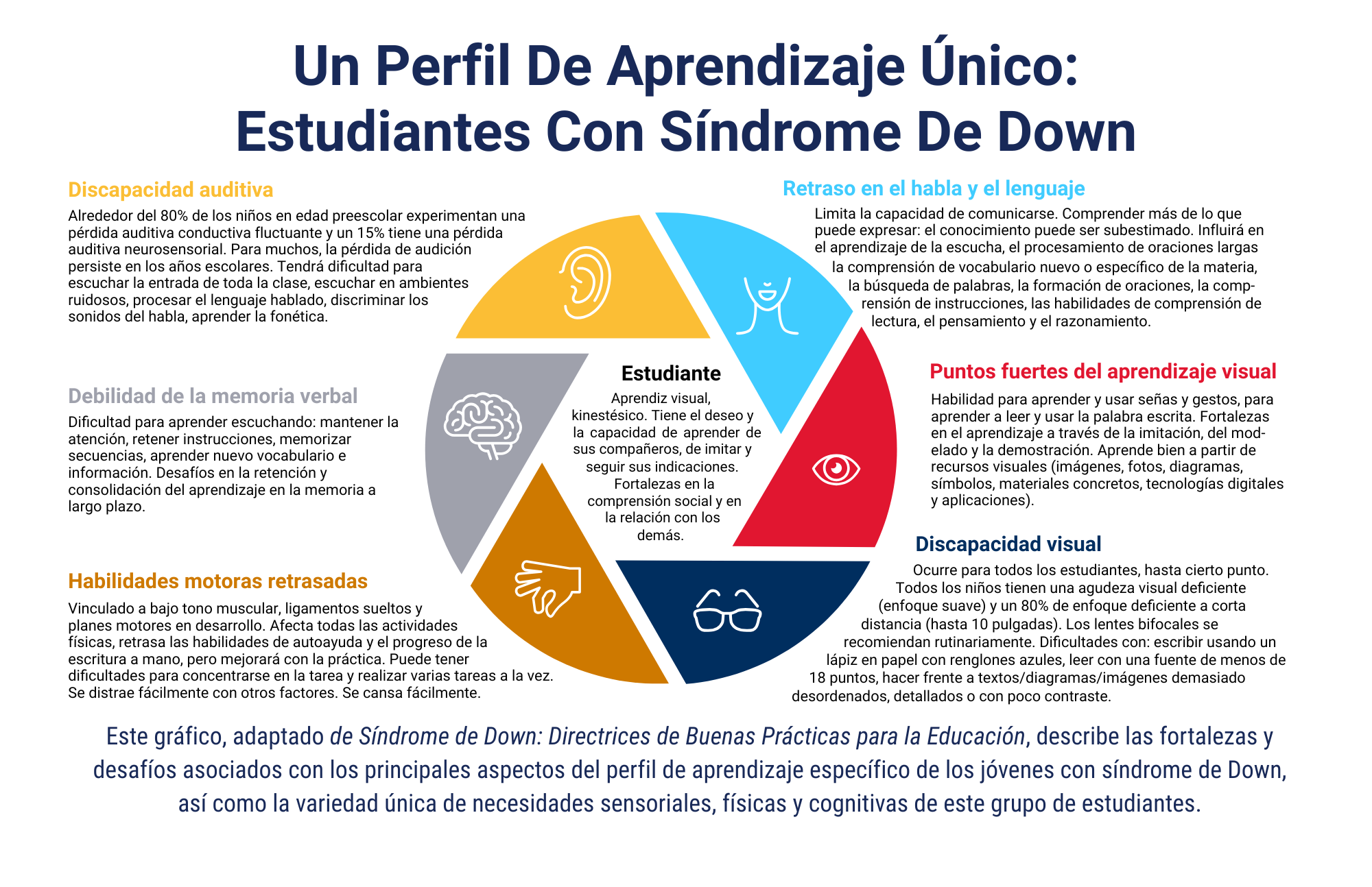 Un Perfil De Aprendizaje Unico Estudiantes Con Sindrome De Down