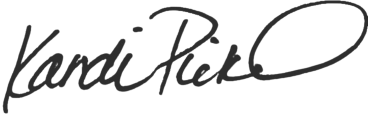 Kandi Pickard's signature