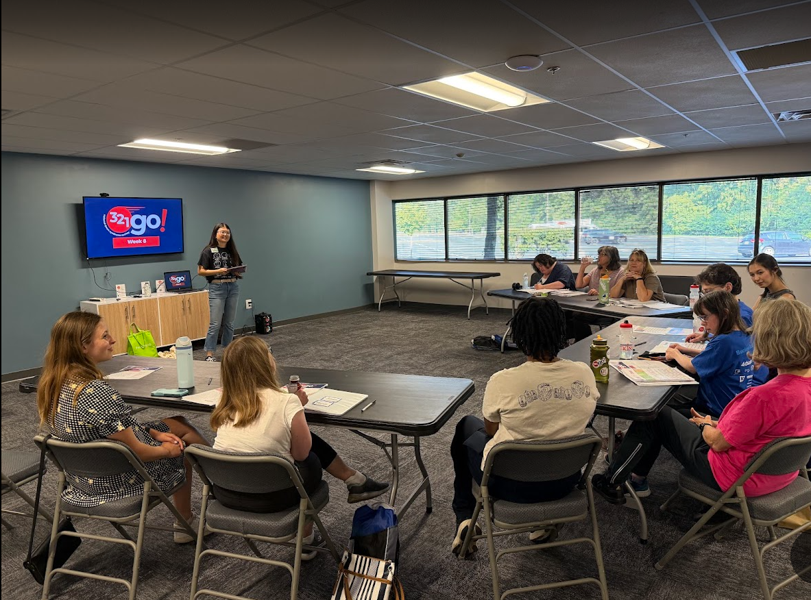 321go! curriculum participants in a classroom