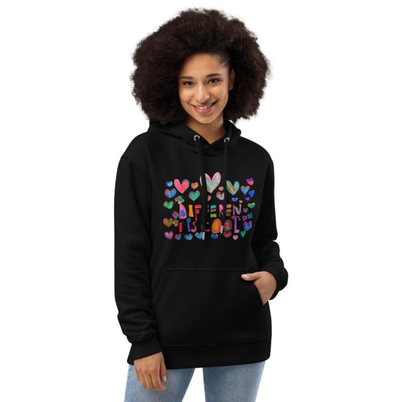 different_is_cool_unisex_hoodie