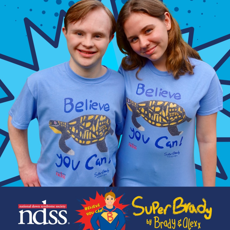 SuperBrady's Believe You Can! T-shirt