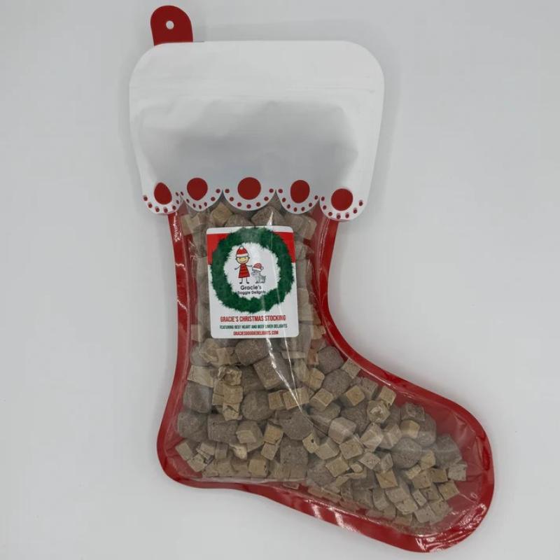 Gracie's Doggie Delights Christmas Stocking