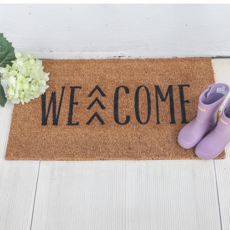 Signature Welcome Doormat